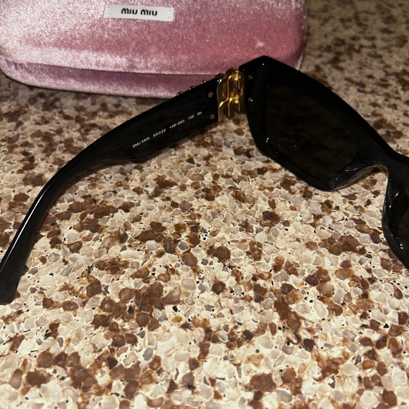 Miu Miu Black Sunglasses - Picture 4 of 8